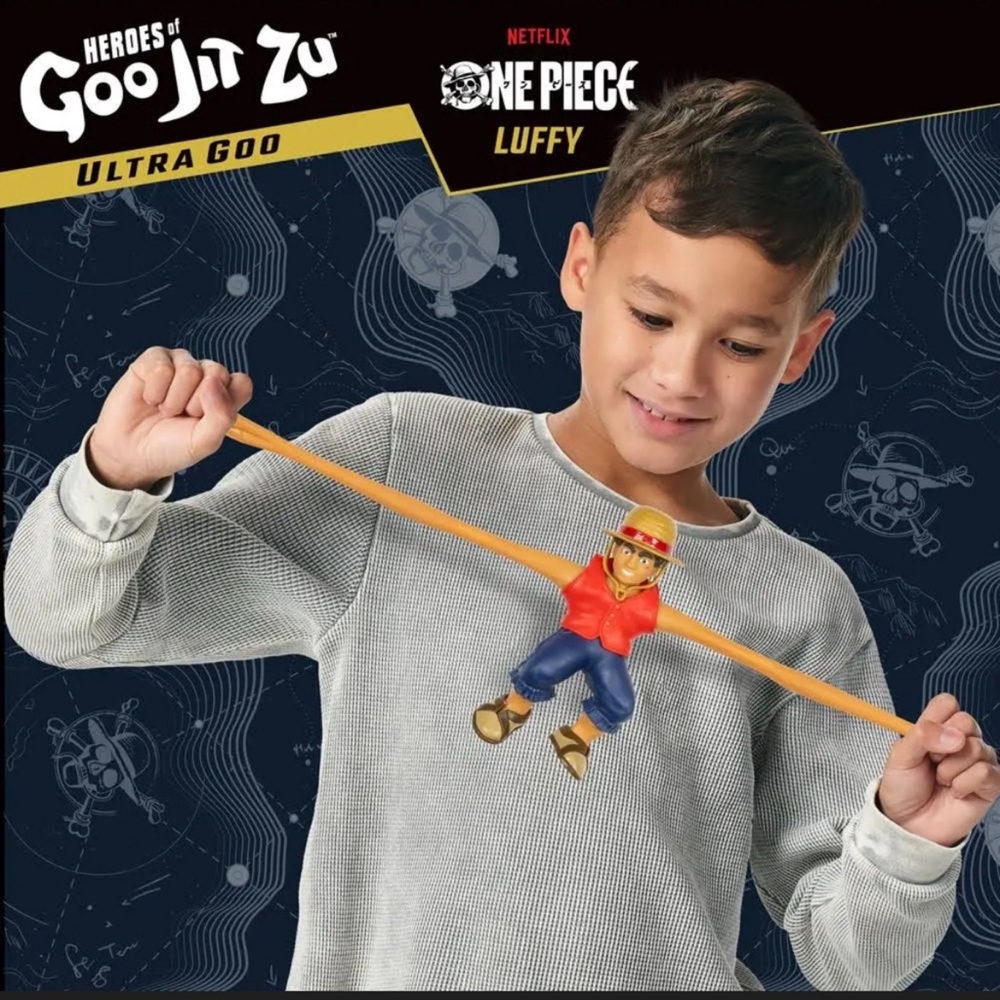 New Heroes of Goo Jit Zu Ultra Goo Collector's One piece Luffy figure - Picture 4 of 7
